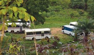 autocarros desviados
